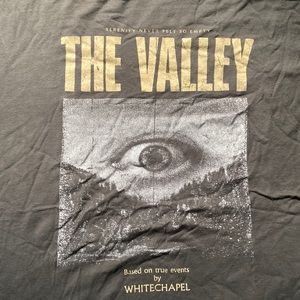 Whitechapel Band shirt THE VALLEY size: Large